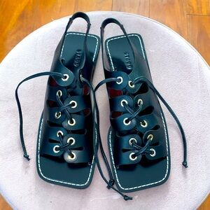 Brand new Staud Quinn sandals size 36